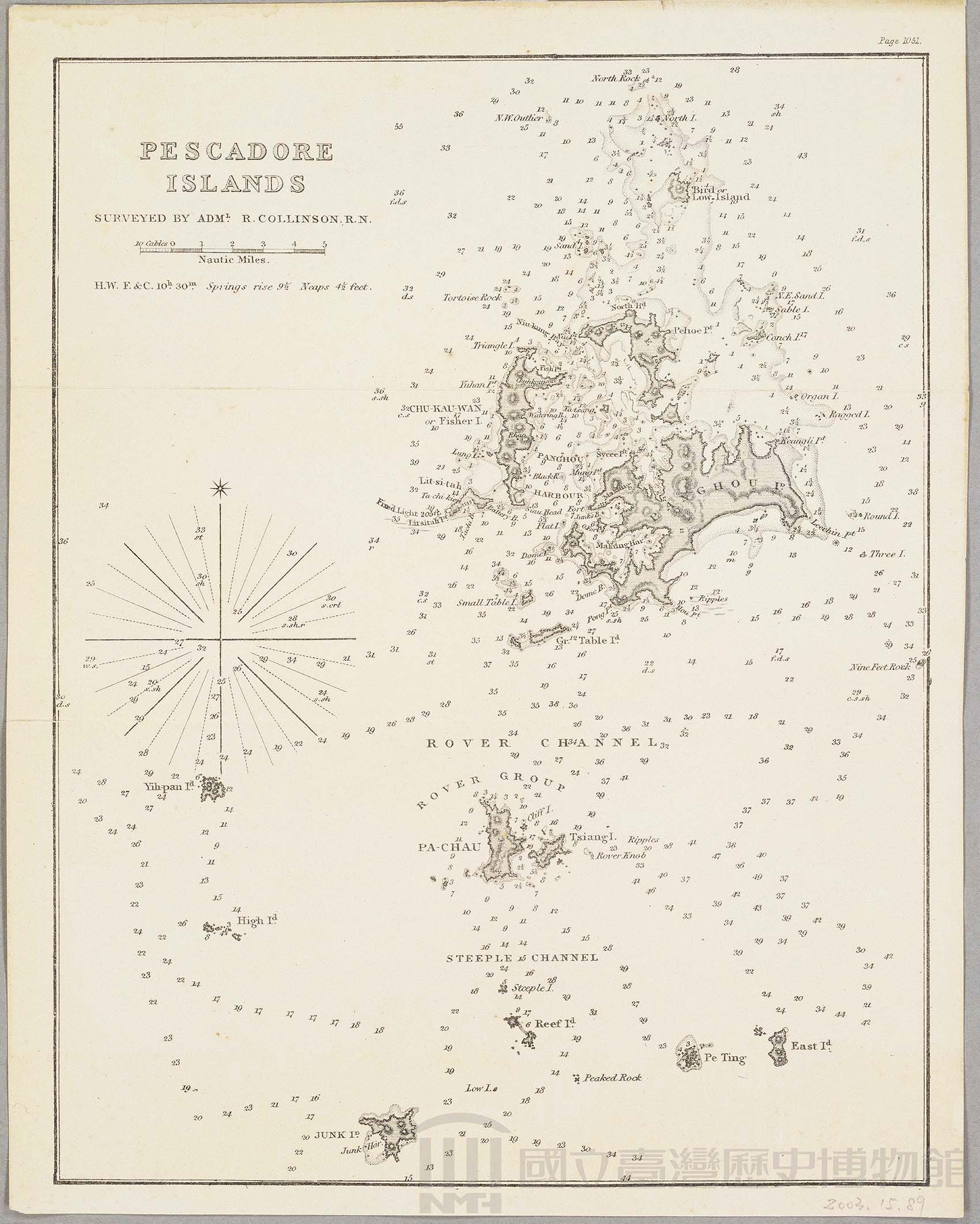 Pescadore IslandsPescadore Islands surveyed by Adml. R.Collinson. R. N.