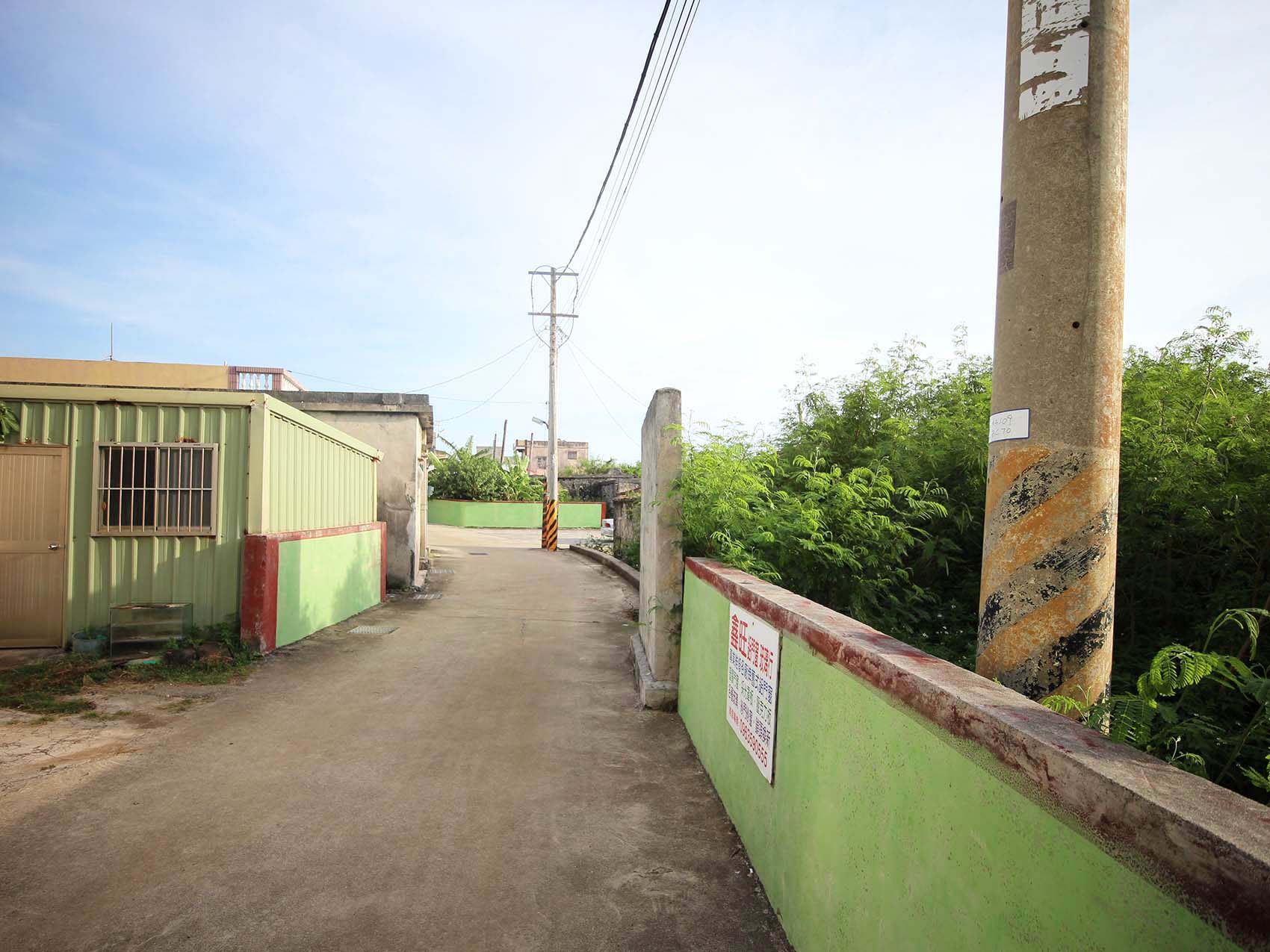 後寮村照壁記錄後寮村〇號旁