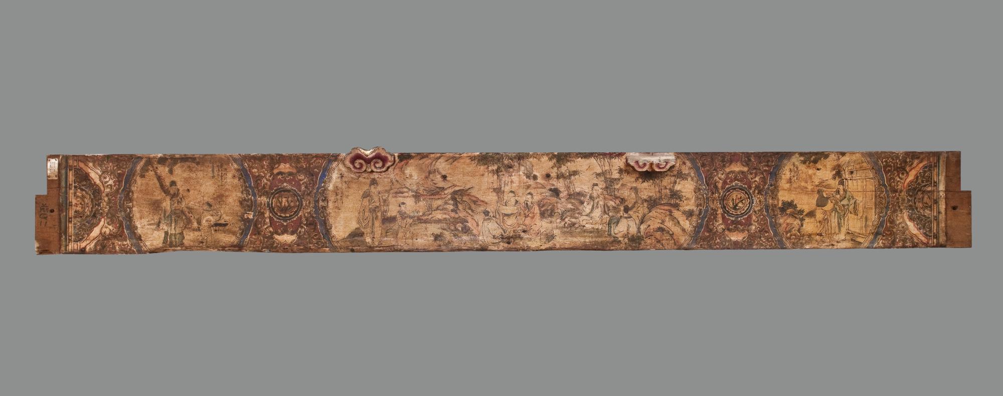 陳玉峰繪竹林七賢大楣記錄