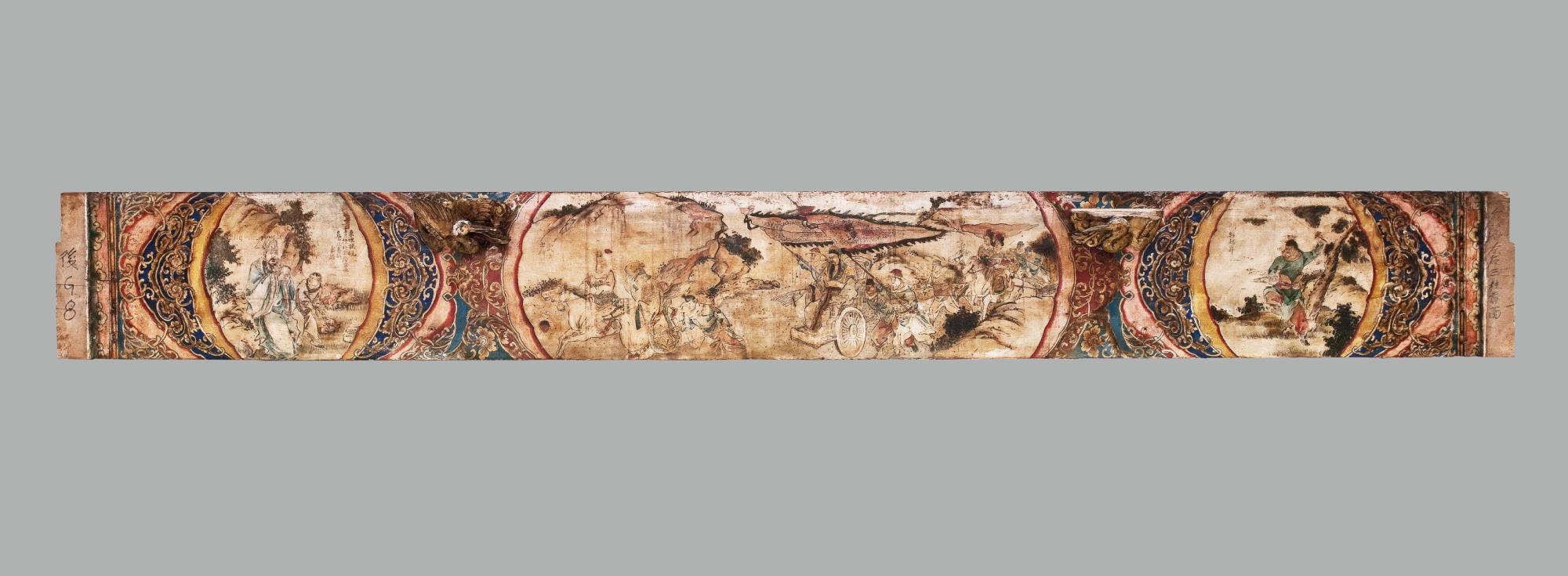 陳玉峰繪武侯出祁山大楣記錄